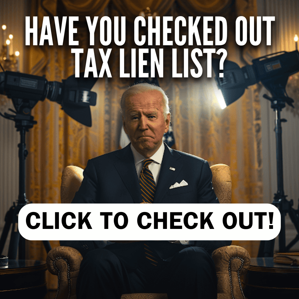 HAVE YOU CHECKED OUT TAX LIEN LIST?