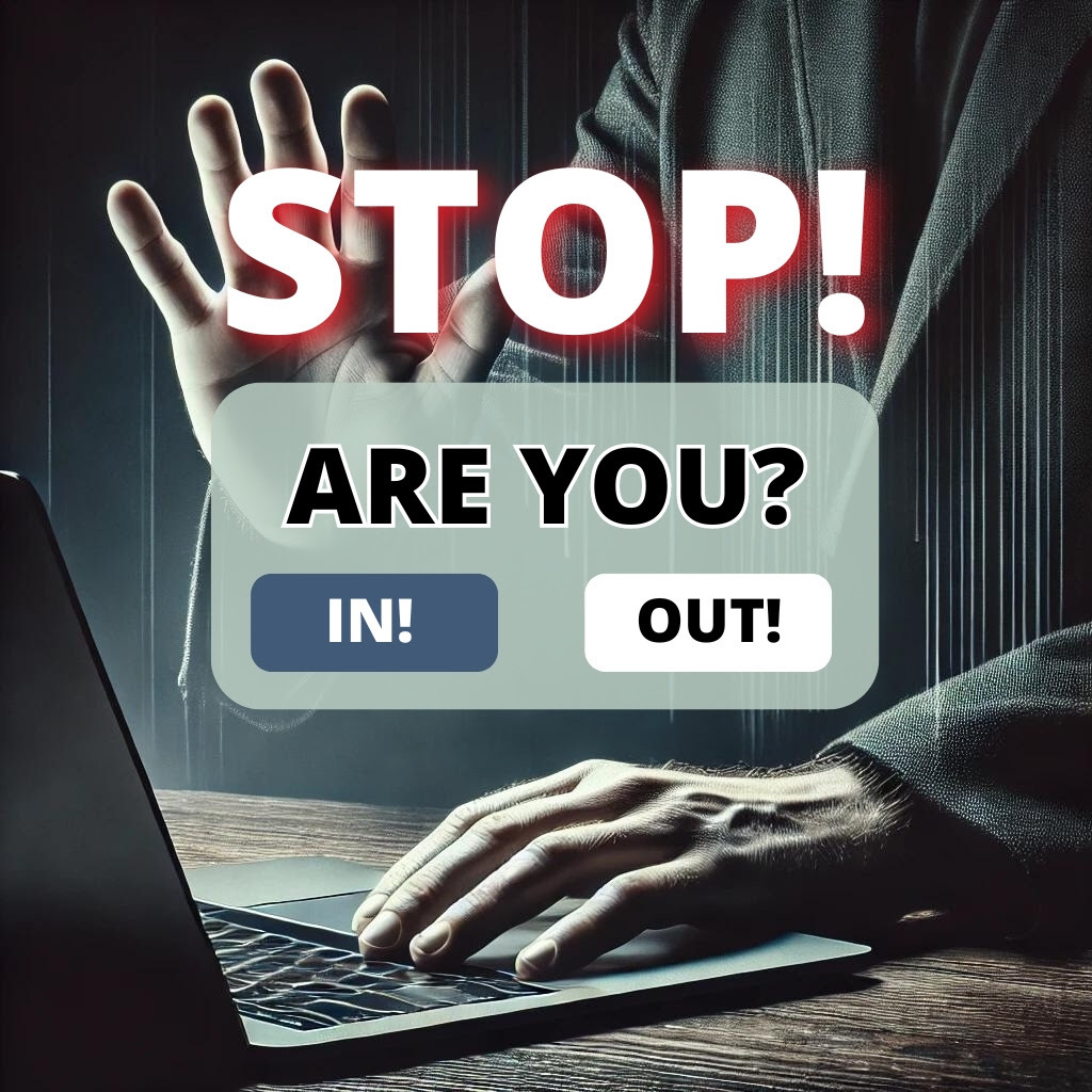 STOP! ARE YOU?